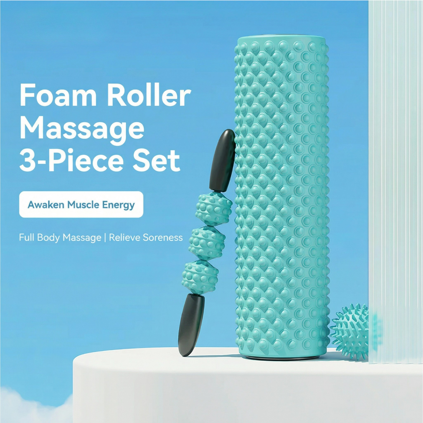 Deep-Tissue Foam Roller
