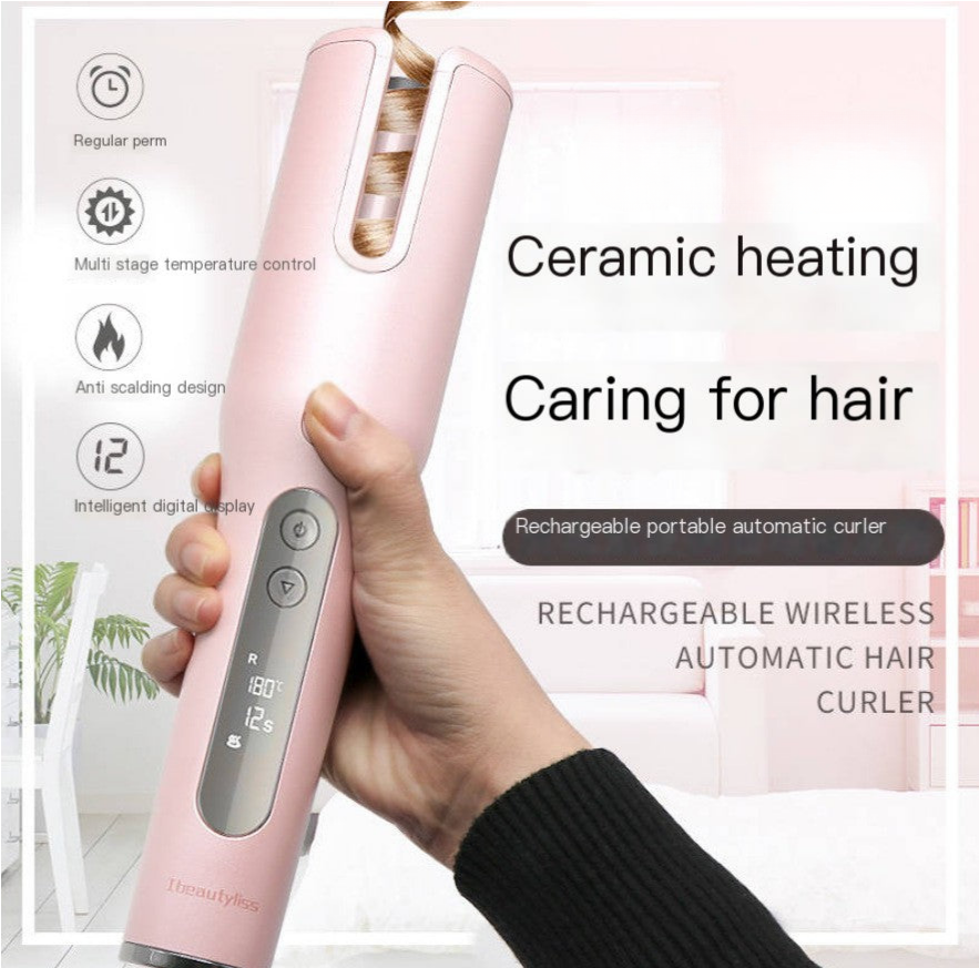 Wireless Automatic Hair Curler