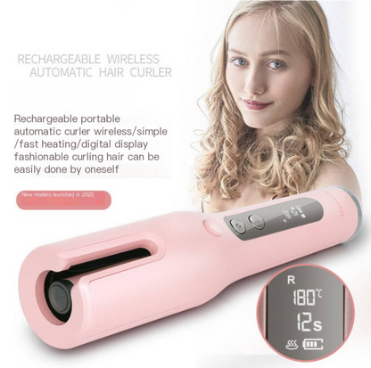 Wireless Automatic Hair Curler