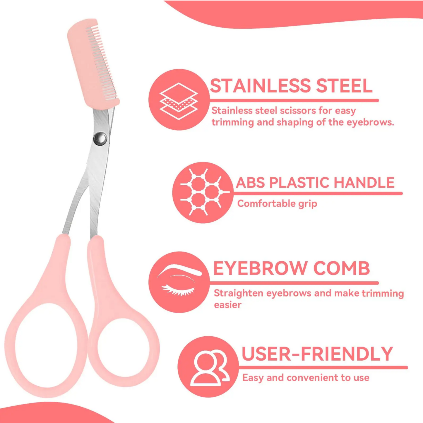 Makeup Eyebrow Scissors