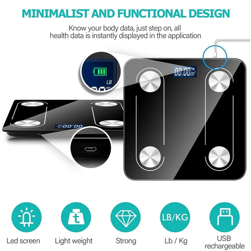 Smart Bluetooth Body Scale