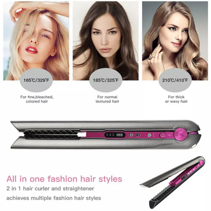Portable Wireless Hair Curler