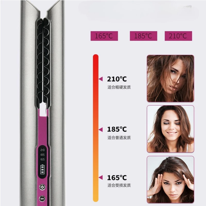 Portable Wireless Hair Curler