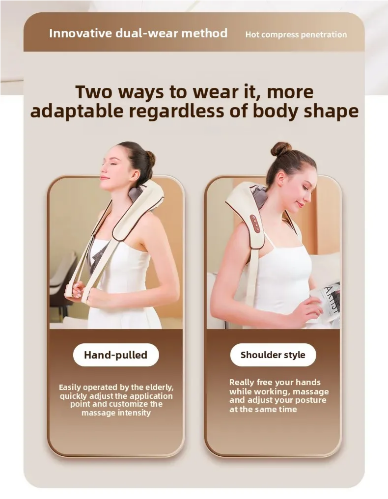 6-Node Neck Massager